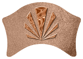 DABAN-602-CP-SH-BZ Copper Sunburst Shimmer Bronze